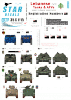 Star Decals 35-C1115 Lebanese Tanks & AFVs 8 1/35